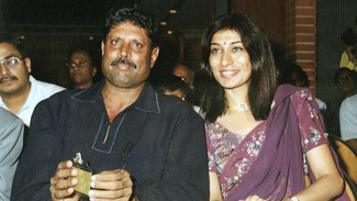 Kapil Dev and Dr. Rishma Pai