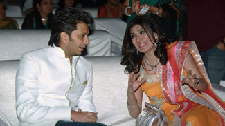 Dr. Rishma Pai and Ritesh Deshmukh